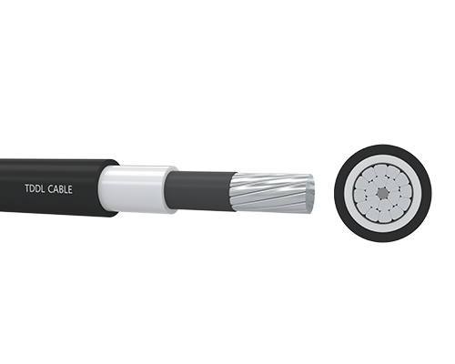 Cable Tricapa-AAC/XLPE/HDPE,15kV,25kV,35kV,46kV